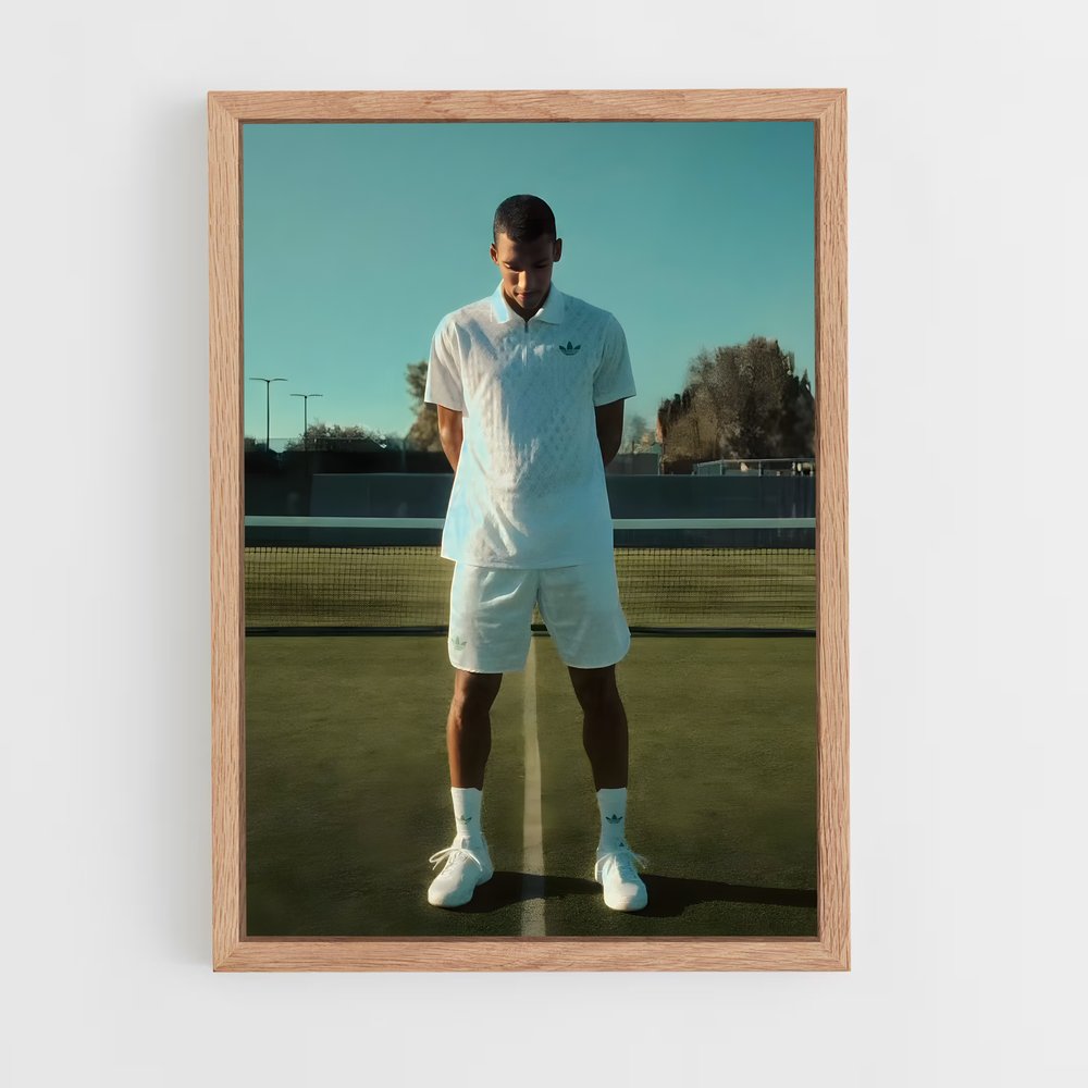 Poster Felix hommage – affiche Tennis (vue 4)